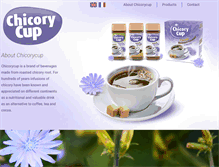 Tablet Screenshot of chicorycup.com